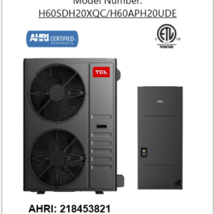 TCL Apex XS Series Unitary Heat Pump System 5 Ton (60.000 BTU)