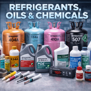 Refrigerants, Oils and Chemicals