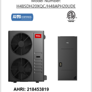 TCL Apex XS Series Unitary Heat Pump System 4 Ton (48.000 BTU)