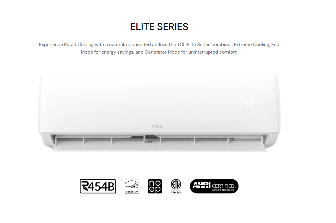 TCL Elite Series 24000 BTU 208-230V