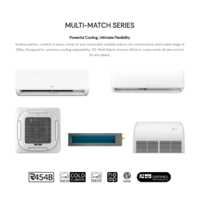 TCL Multi Match Series 36000 BTU Quad-Zone